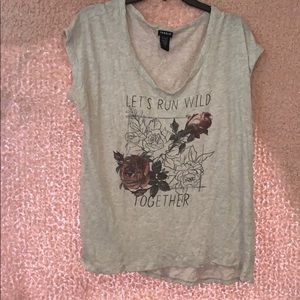 Light gray Torrid tee